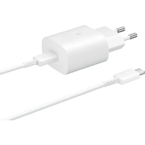 Samsung Ep-Ta800Xwegww Samsung Super Fast Pd Wall Charger Usb-C Incl. Usb-C Cable 25W White Bulk