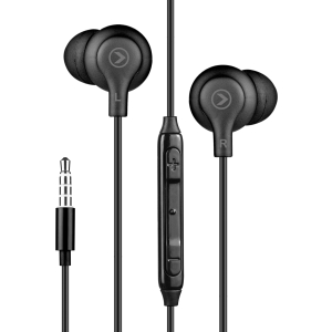 Mobilize In-Ear Stereo Headset With Remote 3.5Mm Black
