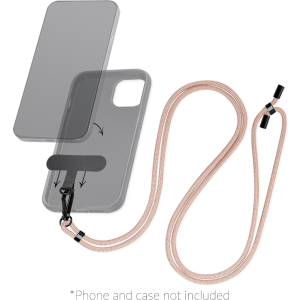 Mobilize Nylon Lanyard Pink