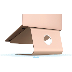Rain Design Mstand 360 Laptopstandaard met Draaibare Voet - Roségoud