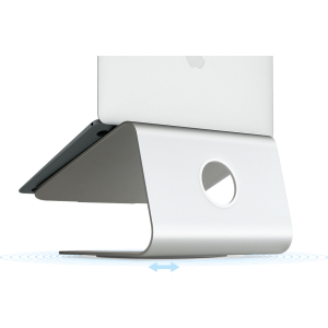 Rain Design Mstand 360 Laptopstandaard met Draaibare Voet - Zilver