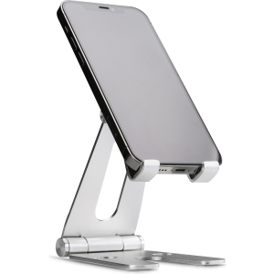Xccess Foldable Aluminium Phone Holder Silver