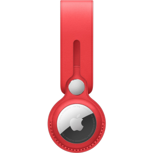 Apple Mk0V3Zm/A Apple Airtag Leather Loop (Product) Red