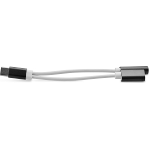 Xccess Usb-C Splitter With 3.5Mm Jack White/Black