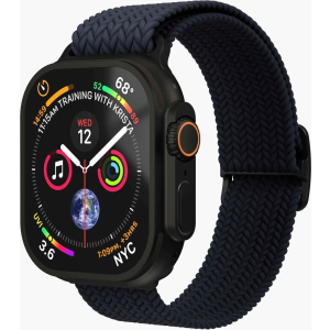 Vonmählen Woven Loop For Apple Watch 44 - 45 - 46 - 49Mm One Size Black/Navy