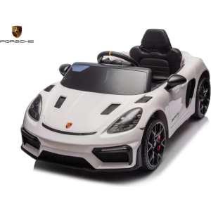Porsche Spyder Rs, 12 Volt Kinder Accu Auto, Rubberen Banden, Leder Zitje En Meer!