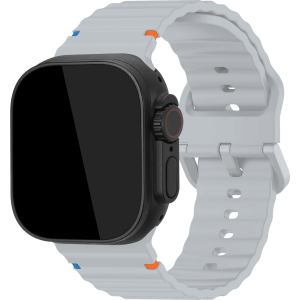 Mobilize Silicon Watch Band - Buckle - For Apple 38/40/41Mm - Grey