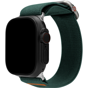 Mobilize Nylon Watch Band - Elastic - For Apple 42/44/45/49Mm - Green