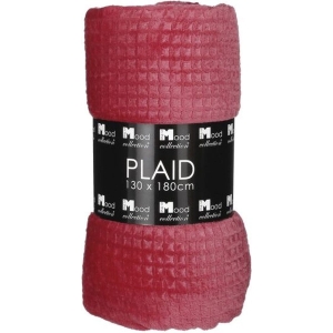 Joanne Geruite Plaid Rood 180x130 cm