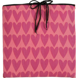 Roze Zitkussen Katja 40x40x5 cm – Comfortabel en Stijlvol Stoelkussen
