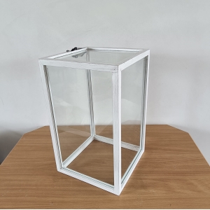 Chelsea Display Box Wit 34x34x55 cm – Decoratieve Opberg- en Presentatiekast