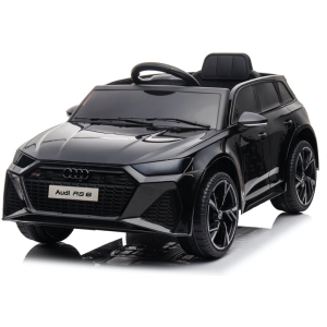 Audi Rs6,12 Volt Elektrische Kinderauto Met Rubberen Banden, Leder Zitje En Meer!