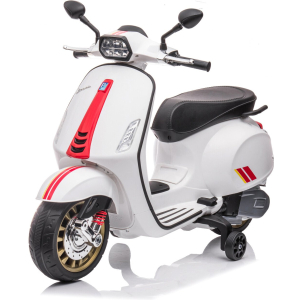 Vespa Sprint, 12 Volt Elektrische Scooter Met Muziek En Meer!