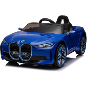 Bmw I4, Elektrische Kinderauto, 12V, Leren Zitje, Muziekmodule En Meer!
