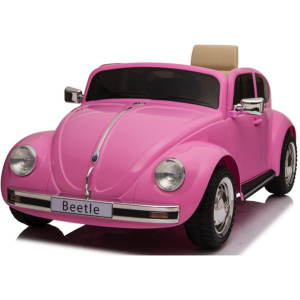 Volkswagen Beetle Oldtimer, 12 Volt Kinderauto Met Rubberen Banden En Meer!