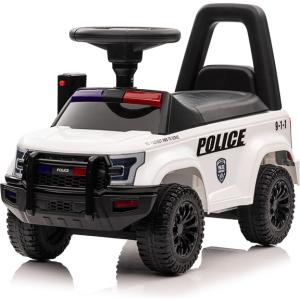 Politie Loopauto Met Sirene Lichten En Een Echte Walkie Talkie