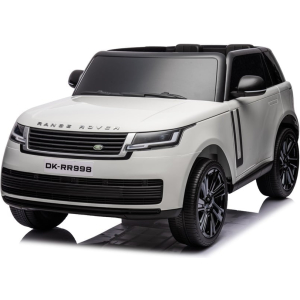 2-Persoons Range Rover, 24 Volt Elektrische Kinderauto, Mp4-Scherm, Rubberen Banden, Leder Zitting