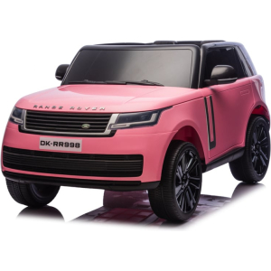 2-Persoons Range Rover, 24 Volt Elektrische Kinderauto, Mp4-Scherm, Rubberen Banden, Leder Zitting