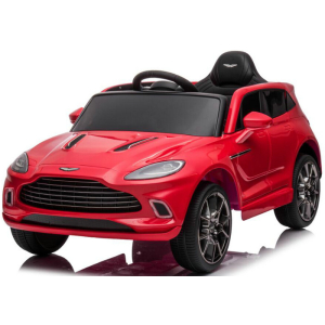 Aston Martin 12V Elektrische Kinderauto Met Rubberen Banden, Leder Zitje En Meer!
