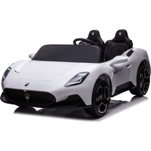 Maserati Mc20 2-Zitter, 24V Elektrische Kinderauto, Rubberen Banden, Leder Zitje.