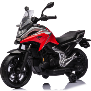 Honda Nc750X, 12 Volt Elektrische Kindermotor Met Rubberen Banden En Meer!