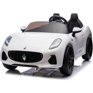 Maserati Granturismo Folgore 2-Zitter, 12 Volt Kinderauto  Met Rubberen Banden En Meer!