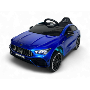 Mercedes Cla 45 S Amg Elektrische Kinderauto 12 Volt Elektrische Kinderauto Met Rubberen Banden, Leder Zitje En Meer!